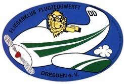 Fliegerklub Dresden Logo für Veranstaltungsveröffentlichung