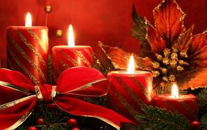 Weihnachtsfeier Kerzen